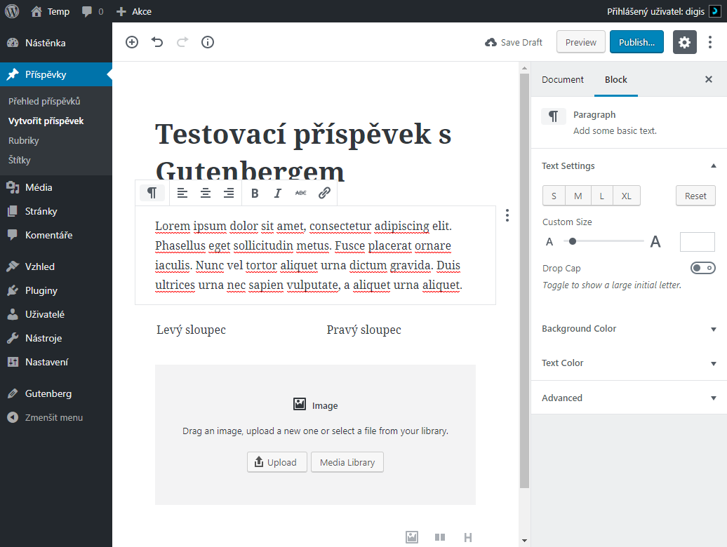 WordPress / Gutenberg 3.2.0